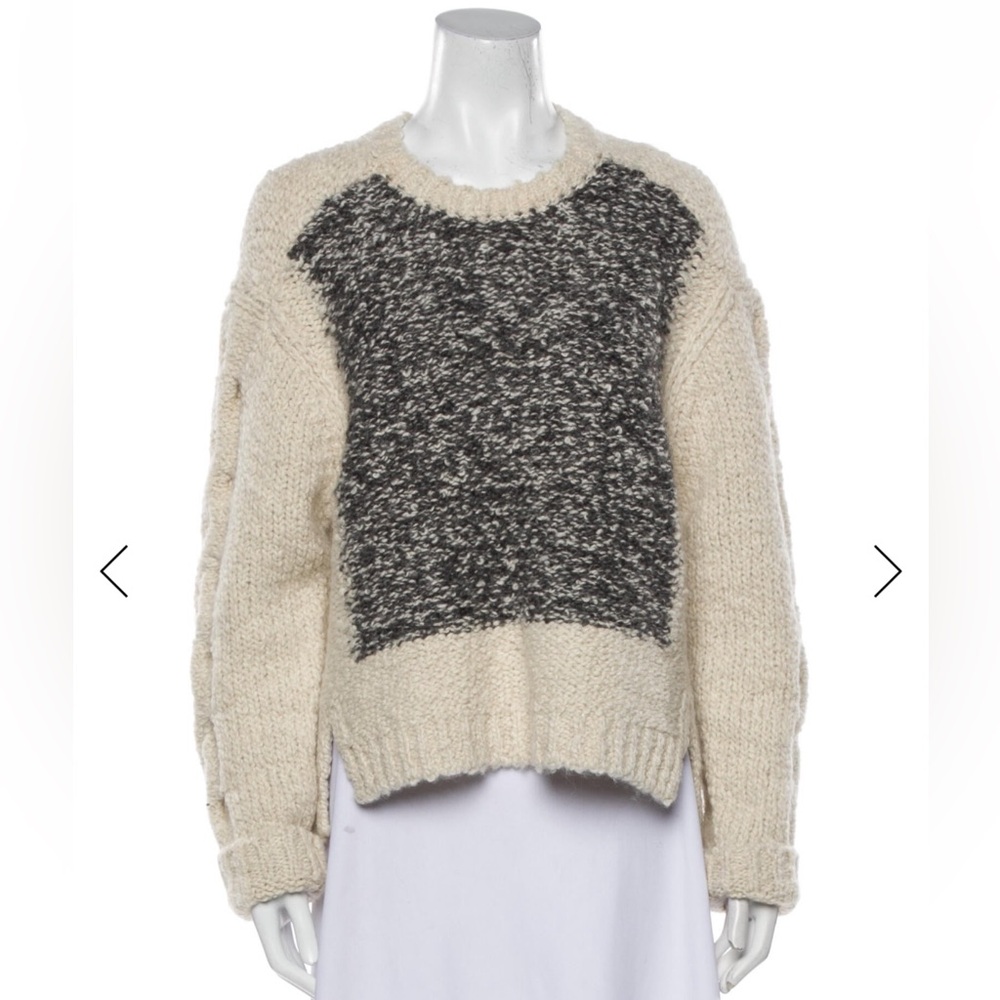 Isabel Marant Neutral & Cozy Alpaca Women's Sweater